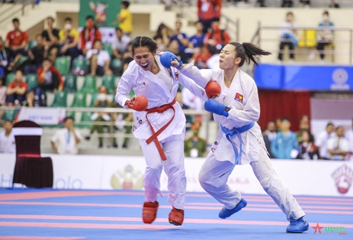 Đội tuyển karate Việt Nam vượt chỉ tiêu đề ra tại SEA Games 31
